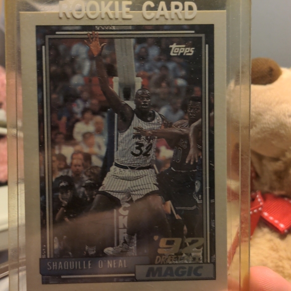 Shaq 1992 Topps Rookie Card - Picture 2 of 2